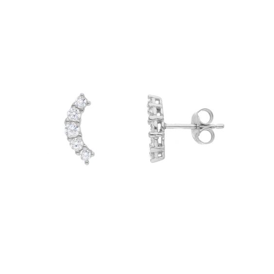Orecchini Gioielleria Dossena  Donna in Oro Zircone 290615 - 290615